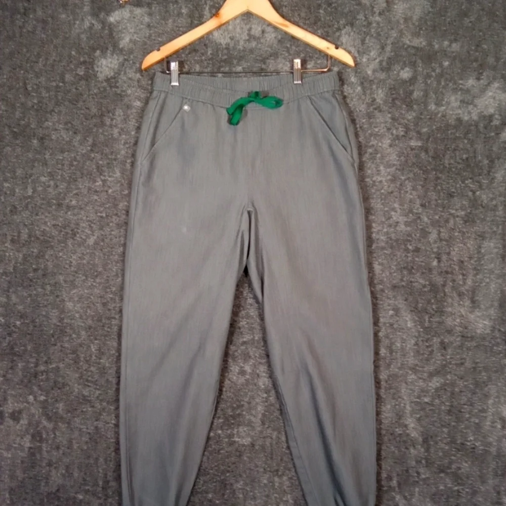 Figs Tansen Mens Graphite Gray Scrub Jogger Size Small